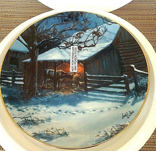 Birth of Blossom The American Farm Collection Lowell Davis Collectible Plate