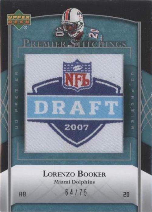 2007 UD Premier Lorenzo Booker #PS-13 - 1 of 2