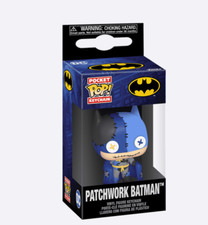 Funko Llavero: DC Patchwork - Batman [Juguete Nuevo] Llavero, Figura Vinilo