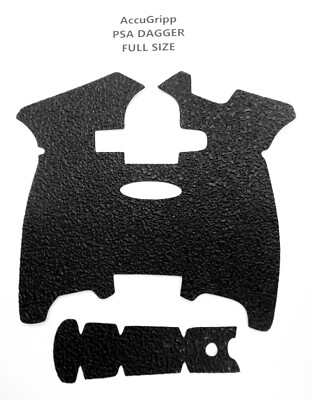 AccuGripp MAX SERIES PSA Dagger Full Size Granulated Rubber Gun Grip Tape