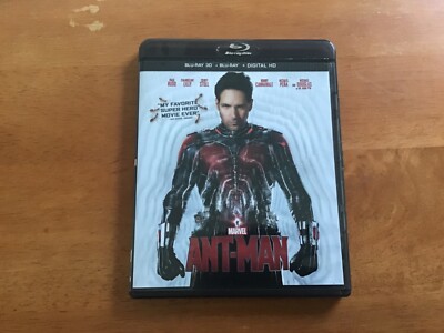 Ant-Man 2-Disc 3D BD Combo Pack [Blu-ray] DVDs