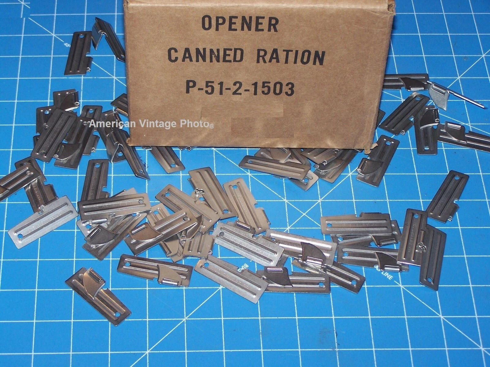 100 P51 Can Opener Case Pack Military USA Shelby f Camping Scout Mess Kit Hiking
