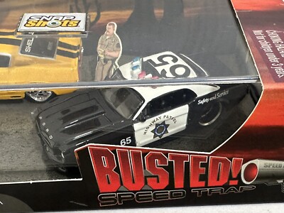 JADA SNAP SHOTS BUSTED 1967 SHELBY GT-500 & 1965 MUSTANG POLICE 1