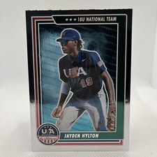 2022 Panini USA Stars & Stripes Longevity Jayden Hylton #58