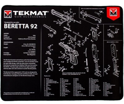 TekMat Ultra 20 Premium 15'' X 20'' 1/4'' Thick Oil Resistant Non-Slip Waterproof