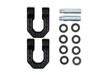 DV8 Offroad UNSK-01BL Black DV8 Elite Series D-Rings (Pair)