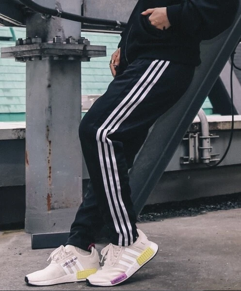 ADIDAS X ATMOS Hybrid Long Track Pants CLIMALITE Japan EXCLUSIVE Black Joggers