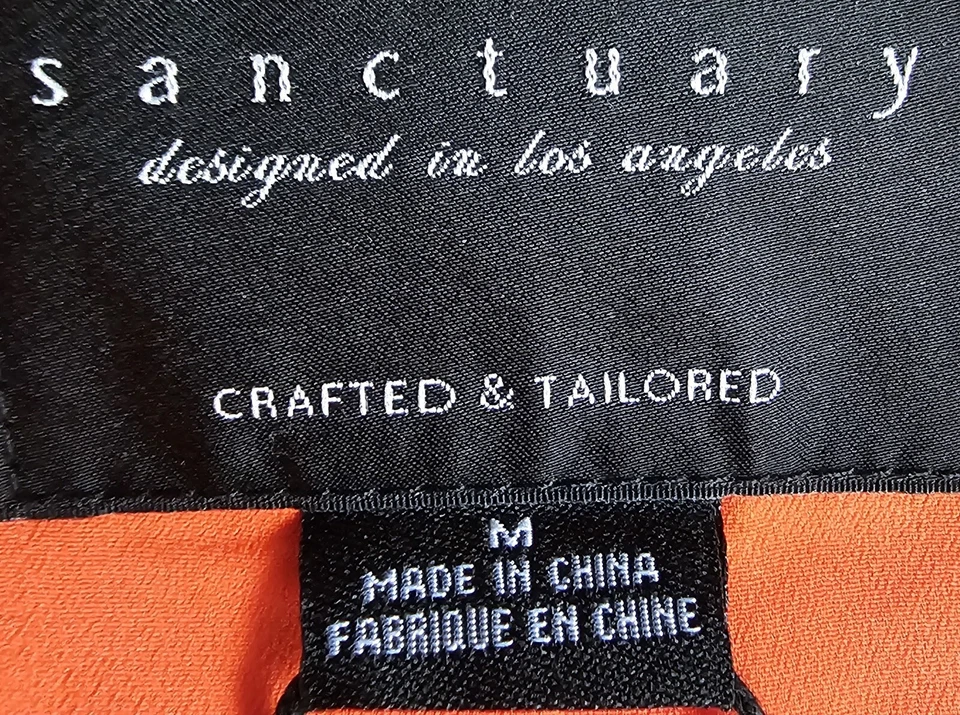 Sanctuary Womens Blazer Jacket Coat Size M Orange NEW - Image 2 of 4