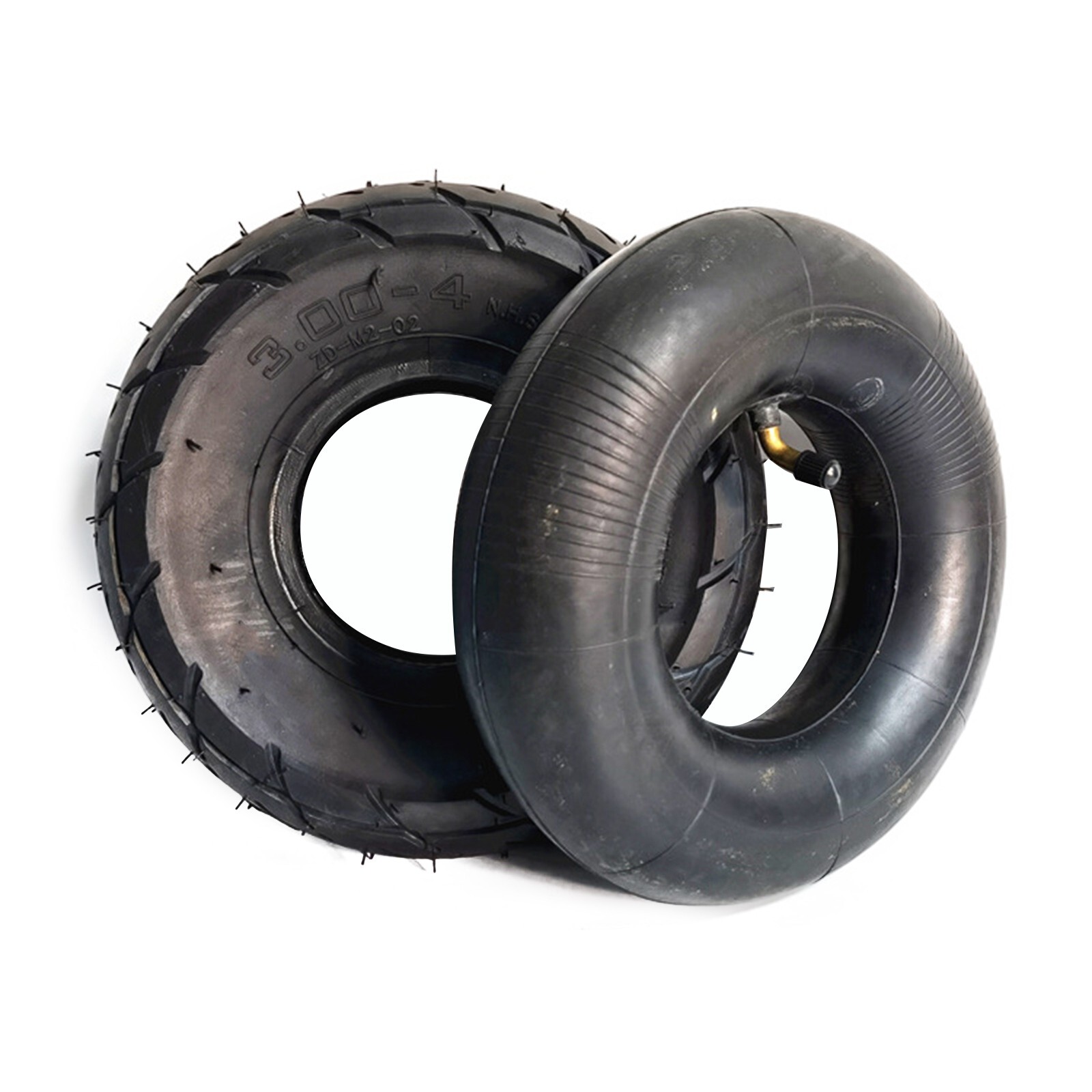 Puncture Resistant 10x3 Tyre and Inner Tube Kit for Elderly Mobility