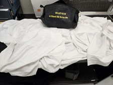 Scrim King SS-LST-02-W Double Sided Lighting Stand Scrim, White - Used