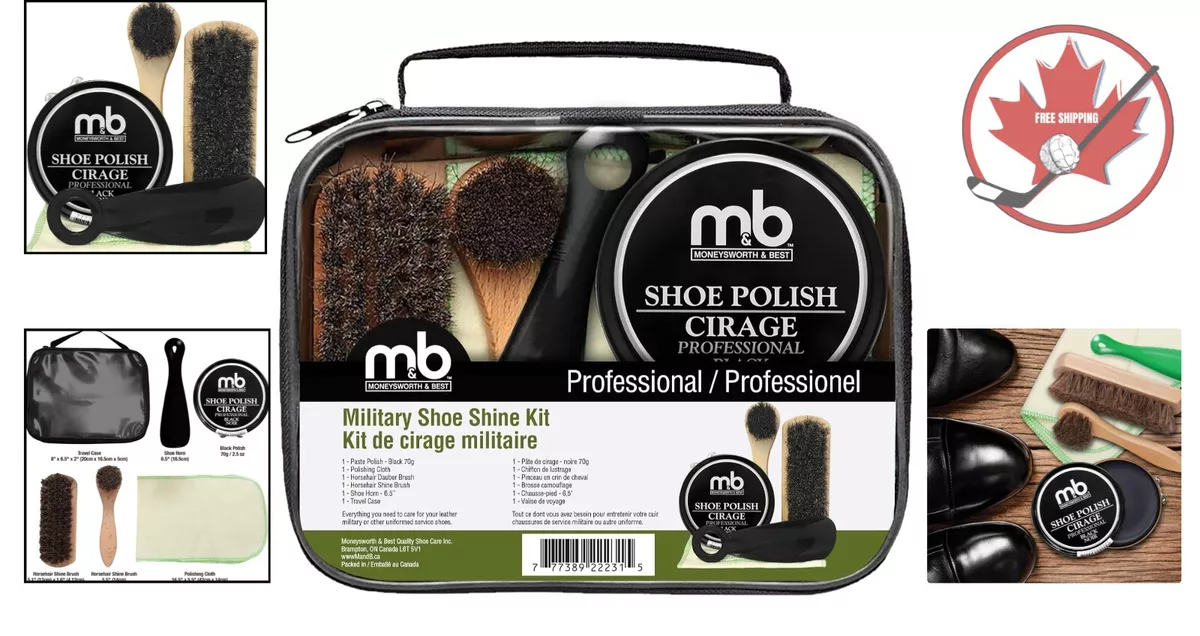 Shoe shine kit near me sale