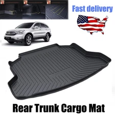 fit for Honda CRV 2007-2016 Rear Trunk Cargo Liner Floor Cover Mat Carpet Black