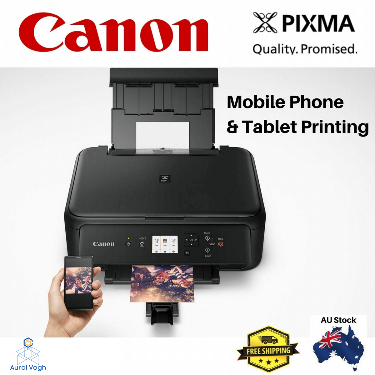 Canon Pixma TS5160BK All-In-One Inkjet Printer for sale online