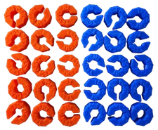 SMA, K (2.92mm), V(1.85 mm) Coax Connector Finger Thumb Wrench 15/30/60/120pcs