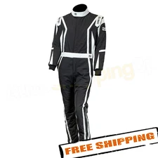 ZAMP R100033XL 3X-Large Black ZR-52F 1-Piece Driving Suit