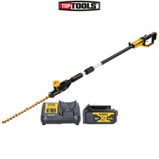 DeWalt DCMPH566 18V XR Pole Hedge Trimmer 3.35m With 1 x 4.0Ah Battery & Charger