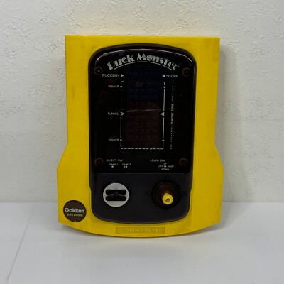 puck monster pacman Retro Vintage LSI FL Game work used with