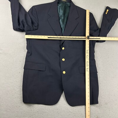 ジャケット Givenchy Blazer Givenchy Monsieur Gray Blue Pinstripe Blazer Suit Jacket