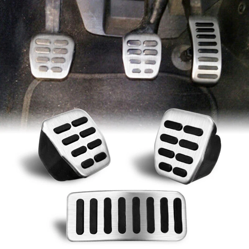 Cubierta de pedal de freno de gas embrague 3 piezas para VW Bora Golf MK3 MK4 Vento Lupo Polo Foto 3 de 4