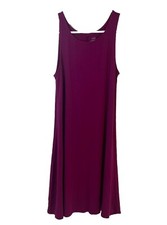 Gap Tank Top Dress Women Small T Shirt Dress Purple Sleeveless Style560368-02