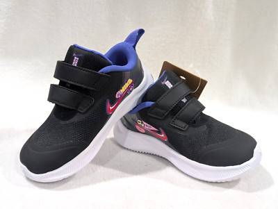 Nike Star Runner 3 SE (TDV) Black/Multi Toddler's Shoes - Size 7/8/9/10C NWB