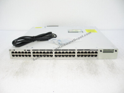 Cisco C9300-48H-A Catalyst 9300 48-Port UPOE+ Switch w/ AC PWR *1-Year ...