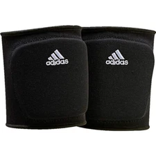 Adidas Adult Unisex Volleyball 5-Inch Knee Pads Black/White Small NEW