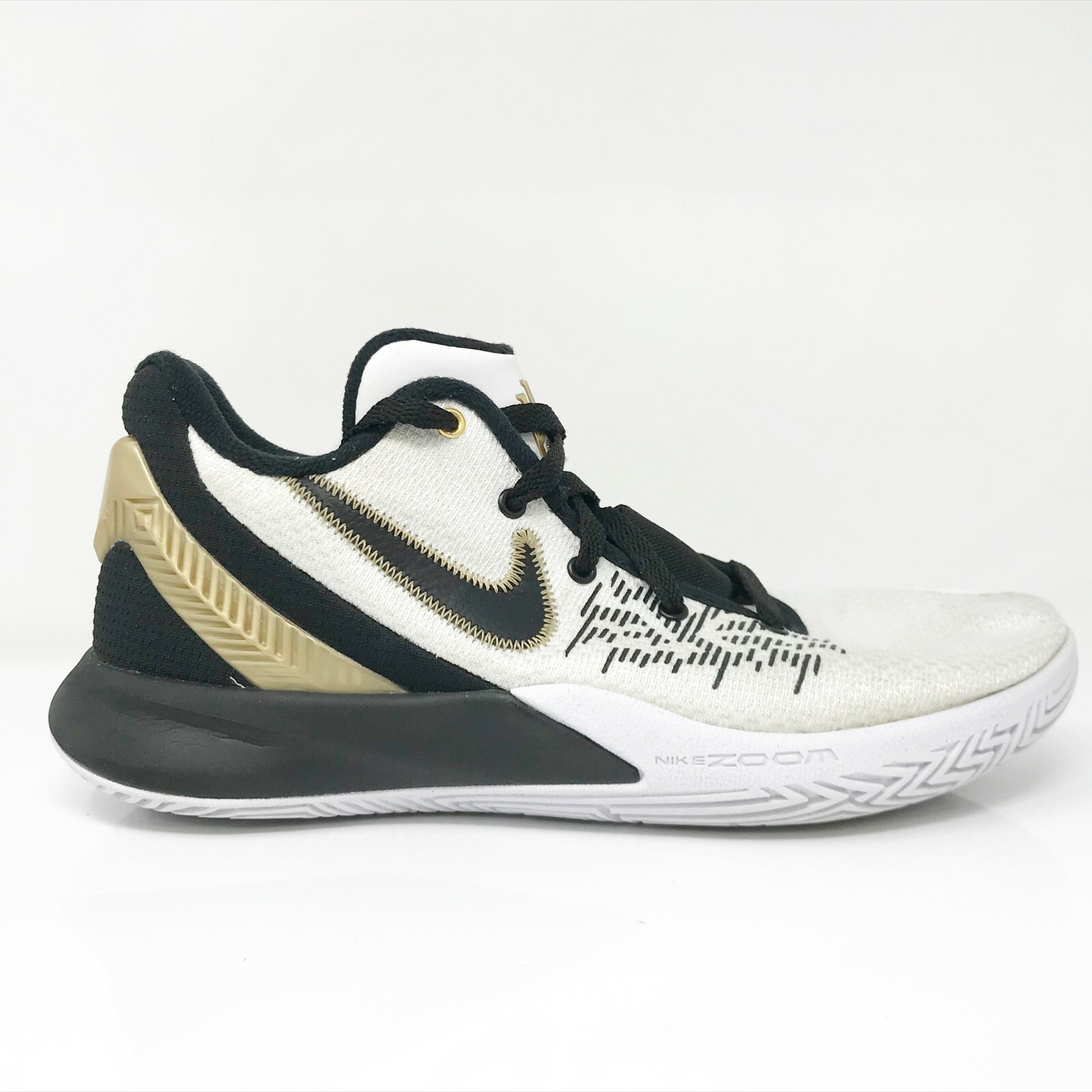 kyrie flytrap ii white/metallic gold
