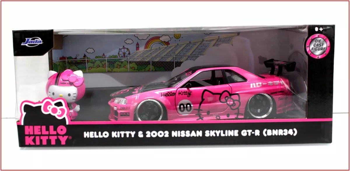  Jada Toys Hello Kitty Nissan Skyline GT-R (Bnr34