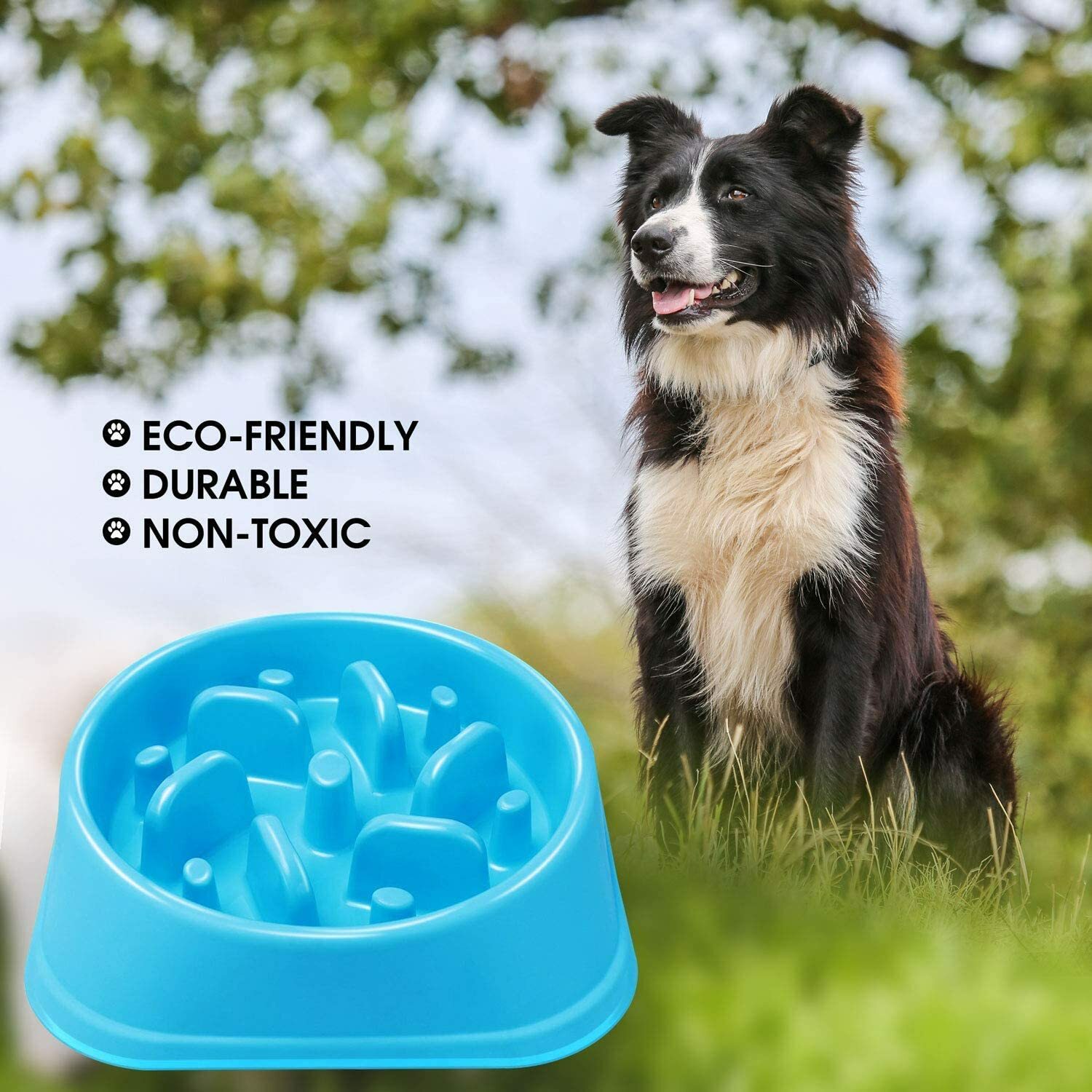 Non Slip Puzzle Slow Feeder Durable Interactive Dog Slow Feeder Food