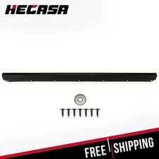 Black Tailgate Cover Molding Top Cap Protector Fit For 2005-2015 Toyota Tacoma