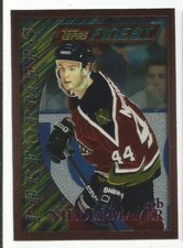 ROB NIEDERMAYER 1995-96 TOPPS FINEST CARD NM-MT+ CONDITION