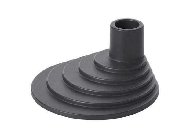 Grey Candlestick Holders