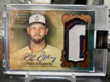 Stephen Strasburg dynasty 2021 patch auto /10!! Sick!