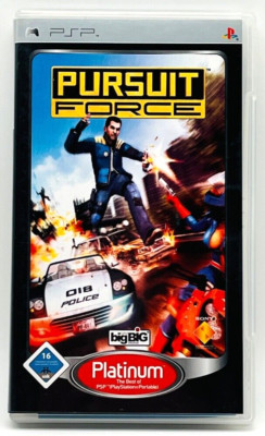 Pursuit Force Platinum Sony Playstation Portable PSP OVP