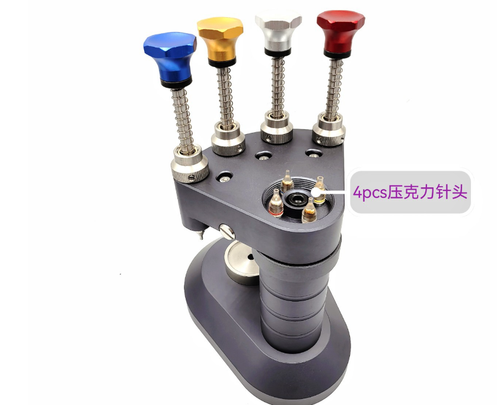 4 Pin Watch Hand Presser Watch Needle Pressing Fitting Tool & 3 Movement Holder - Picture 2 of 5