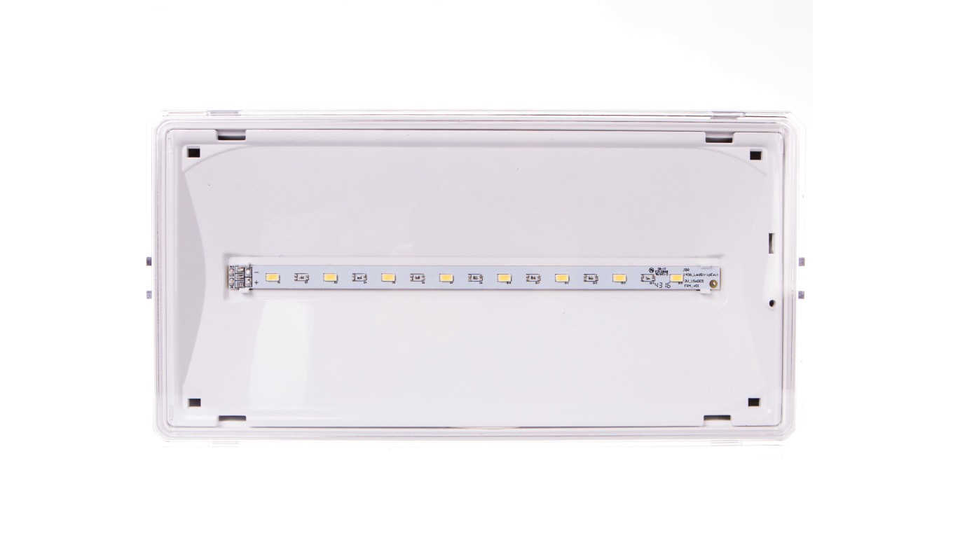 Emergency Light IP65 3W 1h EXIT ETE/3W/E/1/SE/X/WH