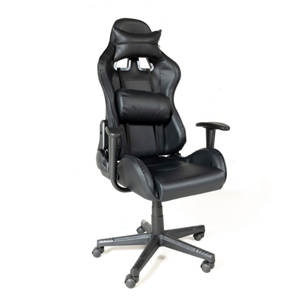 Poltrona gaming Sputnik nera telaio acciaio - Immagine 3