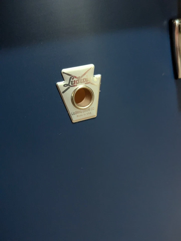 Ludwig Heritage Cherry Floor Tom 16x16 Resolute Blue NUEVO Foto 2 de 4