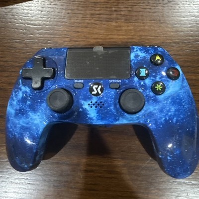 Controller For PS4 Wireless Blue Galaxy