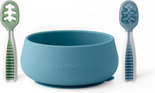 Baby Bowl 2 Pack Gootensils Baby Spoons, Suction Bowls for Baby 4 Months, Ext