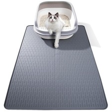 Elegante Katzentoilette Matte 71x50cm in Grau...