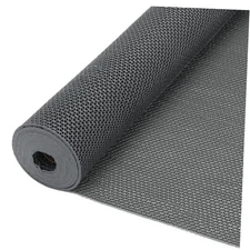 Drainage Non Slip mat 3 x 10 ft Rubber Flooring Roll 0.22'' Thick, Commercial 