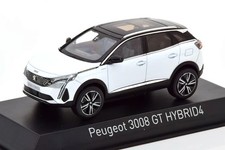 NOREV 1:43 PEUGEOT 3008 GT HYBRID 2020 PEARL WHITE 473920