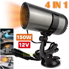 150W 12V Heater Portable Heating Cooling Fan Defroster Demister for Car Truck
