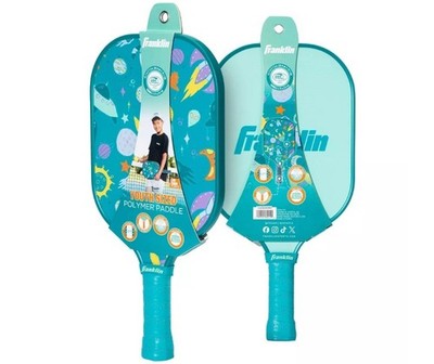 new FRANKLIN SPORTS youth FIBERGLASS PADDLE Planets Space Pickleball Racquet