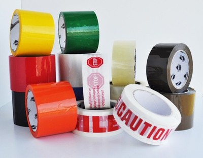Parcel Packaging Tapes & Printed Tapes 2'' x 110 Yards Choose Your Color & Rolls