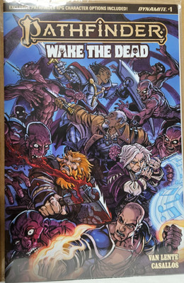 PATHFINDER WAKE THE DEAD ASHCAN EDITION DYNAMITE PREVIEW OF #1 COMIC