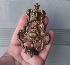 Ancienne décoration embout pour, meuble lampe lustre... en bronze N°13D
