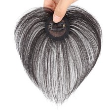 Silk Base Straight Clip In Human Hair Toppers For Loss Thin Hair Top Replacement